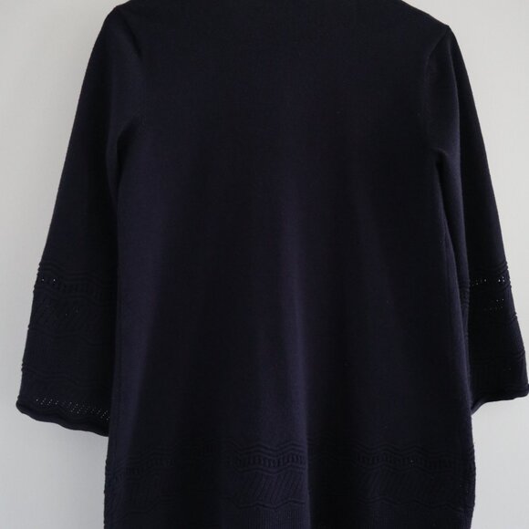 Verve Ami knit cardigan with 3/4 bell sleeves, S - cozy unique autumn layers - Picture 2 of 4